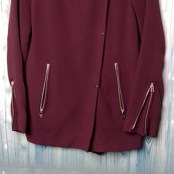 Wilfred Mayat Jacket Burgundy small - Picture 5 of 7